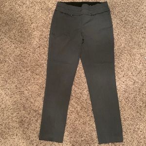 Pull On Legging Gray Dress Pants Size Large